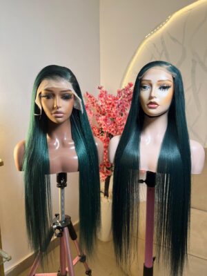 30 Inches Green Straight Unit