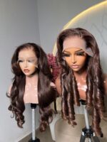 Brown wig mandy