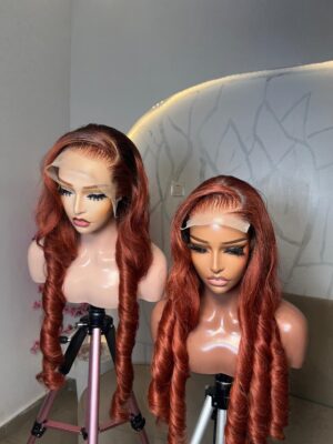 Wig mandy ginger