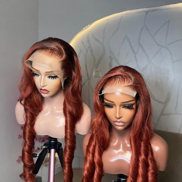 Wig mandy ginger