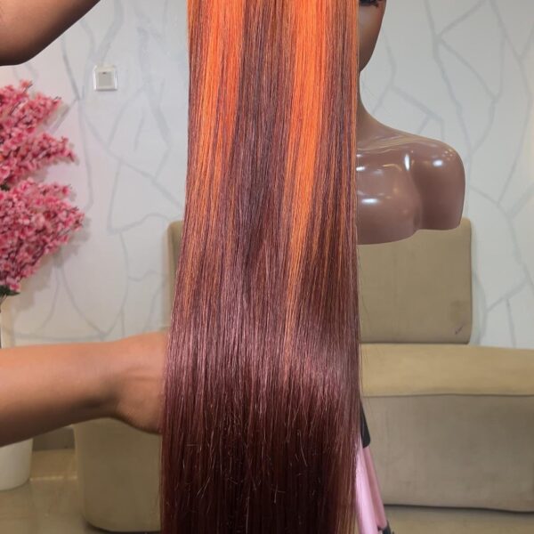 30 Inches Orange/Brown Unit