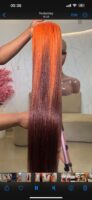 30 Inches Orange/Brown Unit