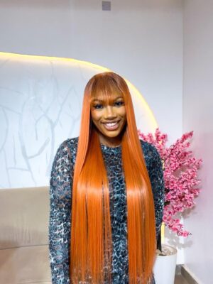 Copper orange fringe