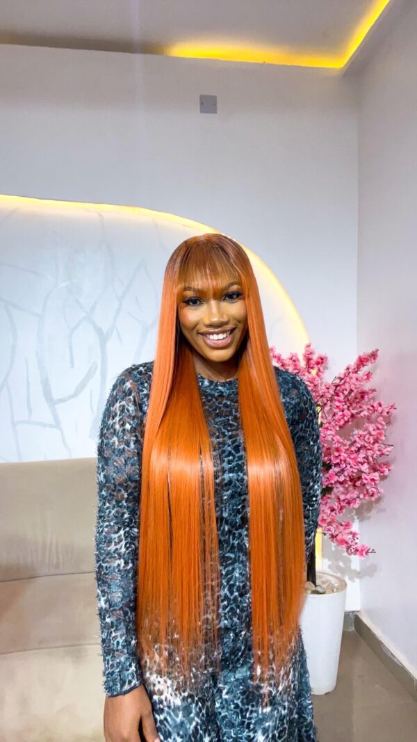 Copper orange fringe