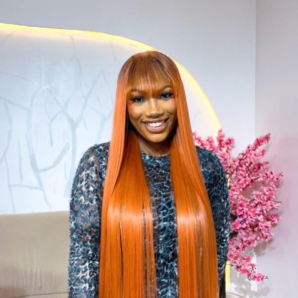 Copper orange fringe